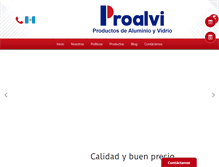 Tablet Screenshot of proalvi.com